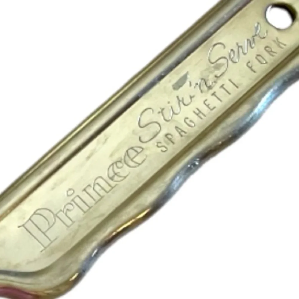 Prince Spaghetti Fork, “ Stir n Serve “ vintage, suitable for use or a novelty
